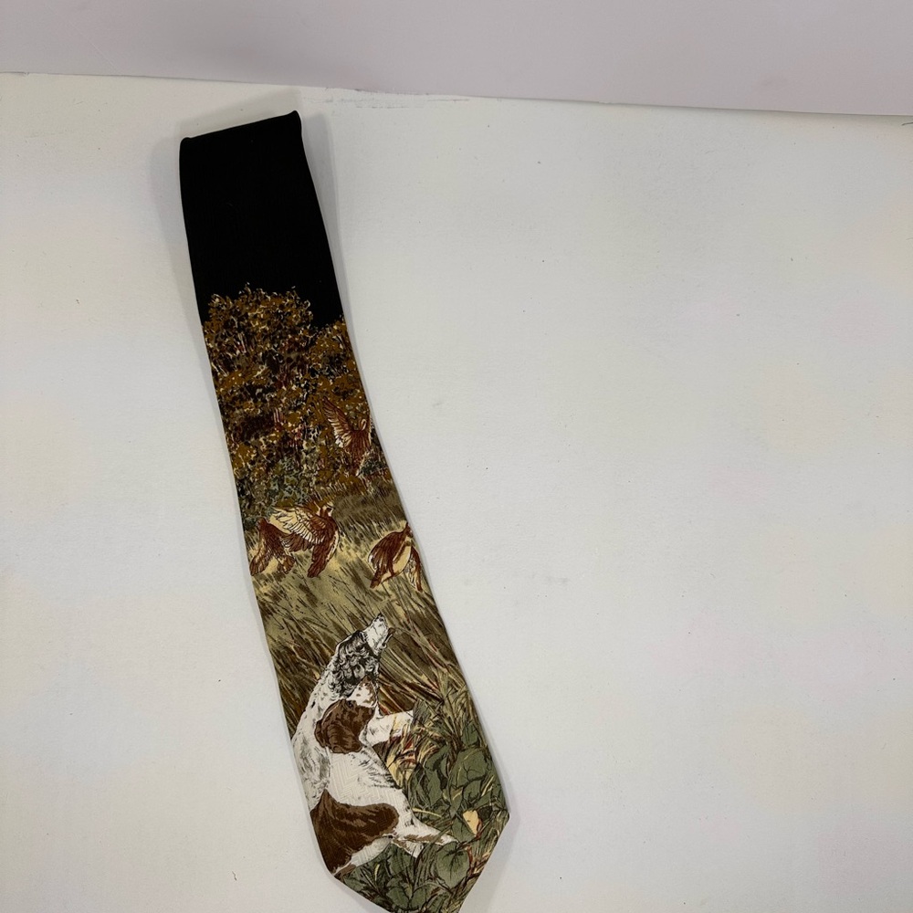 Puritan Hunting Scene Necktie